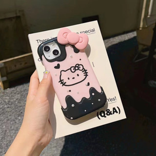 เคสโทรศัพท์มือถือแบบนิ่ม tpu ลายแมวดํา สําหรับ iPhone 14 14promax 14pro 11 12 12PRO 12PROMAX 13 13pro 13promax