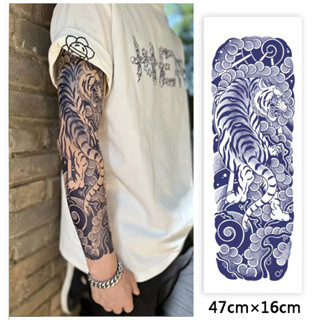 【COCO Magic tattoo】สติกเกอร์รอยสักชั่วคราว กึ่งถาวร กันน้ํา ติดทนนาน 15 วัน 47 ซม.*16 ซม.