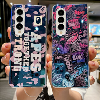 เคสโทรศัพท์มือถือ ลายการ์ตูน Blu Ray สําหรับ Samsung Galaxy Z Fold 3 4 5G