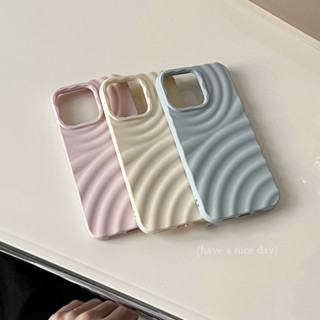 【Water ripples/Soft case/Pink】เคส compatible for iPhone x xr xs max 11 12 13 14 pro max case