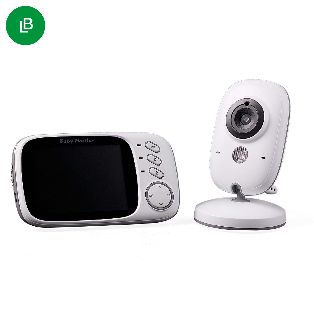 Wireless baby Monitor ผู้สูงอายุเด็ก home security กล้องเฝ้าระวัง Lullabuy soothing เครื่องส่งรับวิท