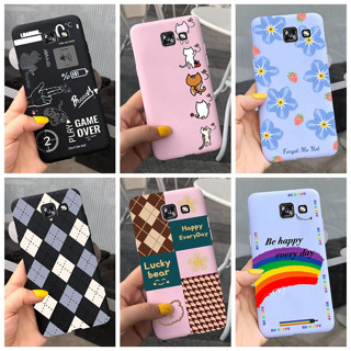 เคสโทรศัพท์ซิลิโคน TPU แบบนิ่ม ลายหัวใจ สําหรับ Samsung Galaxy A5 2016 A510F A5 2017 A520F