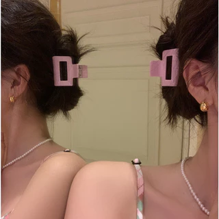 กิ๊บติดผม ทรงสี่เหลี่ยม ขนาดเล็ก น่ารัก เป็นที่นิยม สไตล์เกาหลี สําหรับเด็กผู้หญิง