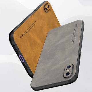 เคสโทรศัพท์หนังแกะนิ่ม หรูหรา สําหรับ Apple iPhone X XS Max XR 6 6S 7 8 Plus