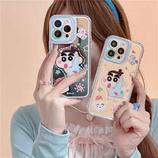 [เคสมือถือ ลายชินจัง กันตก สําหรับ iPhone14pro 13 12 pro max 11