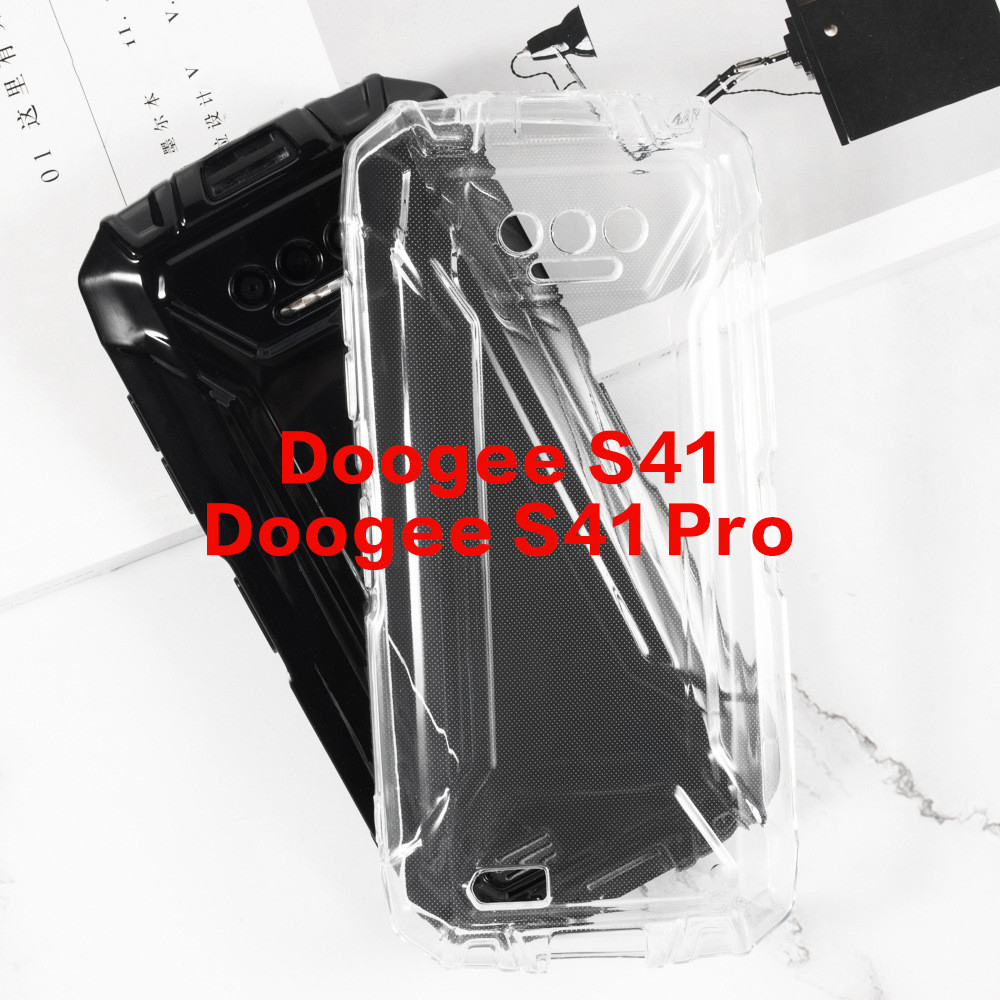 Doogee S41 S41 Pro Case Phone Cover Shell Soft Silicone Protective Casing