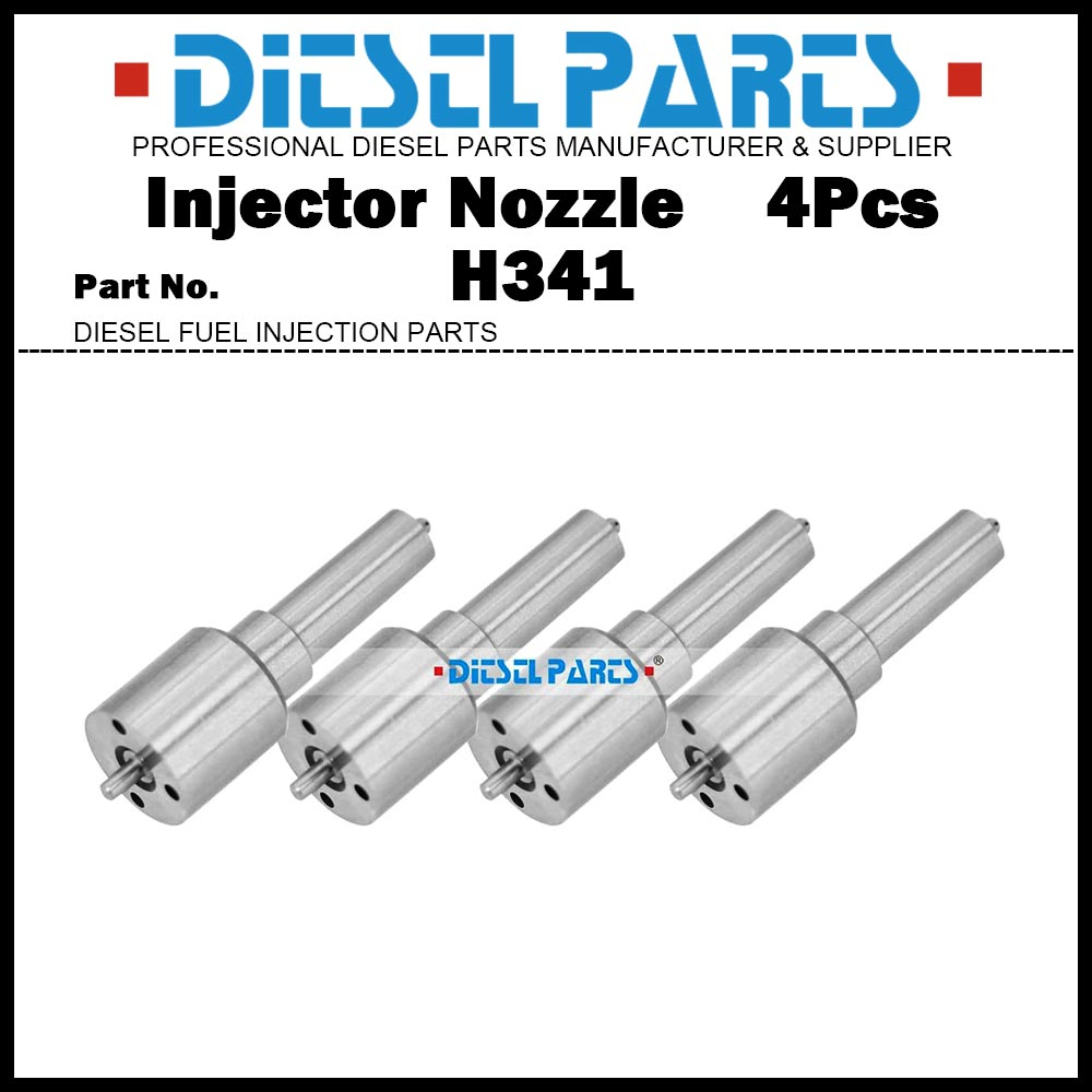 4 ชิ้นดีเซลหัวฉีดน้ํามันเชื้อเพลิงหัวฉีดเคล็ดลับ H341 G341 J341 D341 L341PRD L341PBD สําหรับ Ssangyo