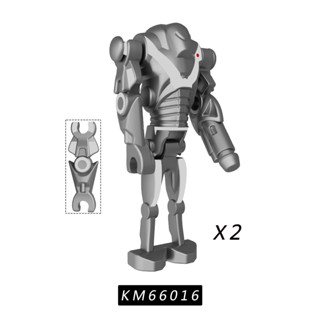 ของเล่นบล็อกตัวต่อ รูป Battle Droid KM66014