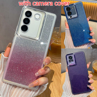 เคสโทรศัพท์มือถือ พร้อมฝาครอบกล้อง สําหรับ vivo v27e v27 5g v23e v23 v20 pro y11 y17 y12i y15 y12 vvo y20i y20 y20s y12s y12a y20s g y91c y1s
