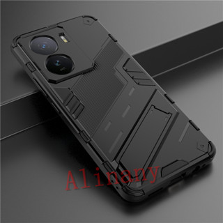 เคส Vivo IQOO Z7 5G Case Shockproof พลาสติกแบบแข็ง Armor Kickstand Phone Casing Vivo IQOOZ7 5G Back Cover