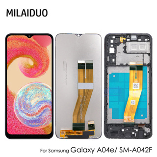 หน้าจอสัมผัส LCD 6.5 นิ้ว แบบเปลี่ยน สําหรับ Samsung Galaxy A04e SM-A042F A042M A042