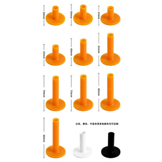 5 ชิ้น 38/60/70/85 มม. เอ็นไม้กอล์ฟ ที่ทนต่อการเล่น รองรับการฝึกตีกอล์ฟ สนามกอล์ฟ ลูกบอลพิเศษ อุปกรณ์กอล์ฟ
