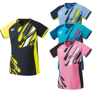 เสื้อกีฬาแขนสั้น ลายทีมแบดมินตัน Yonex JP Edition แบบแห้งเร็ว สําหรับผู้ชาย และผู้หญิง 2023