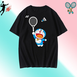 Yonex เสื้อกีฬาแขนสั้น ลายทีมแบดมินตัน casula joker สําหรับผู้ชาย ผู้หญิง