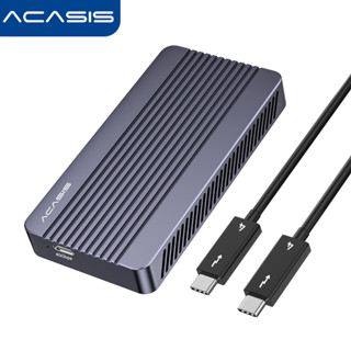 Acasis สายเคเบิล USB4.0 40Gbps M.2 Nvme SSD สําหรับแล็ปท็อป Thunderbolt 3 4 USB3.2 3.1 3.0 2.0 Thunderbolt4 USB-C เป็น USB-C TBU405