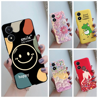 เคสโทรศัพท์มือถือ ซิลิโคนนิ่ม ผิวด้าน กันกระแทก สําหรับ Vivo Y02 Y02S V2203