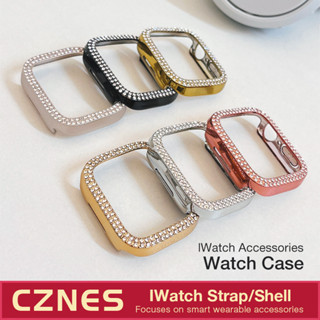 สุภาพสตรีสองแถวเพชรนาฬิกากรณีกันกระแทกกรอบนาฬิกากรอบป้องกันก…