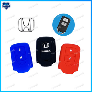 เคสรีโมทกุญแจรถยนต์ซิลิโคน สำหรับ Honda HRV ZZ CRV BRV 2016-2018