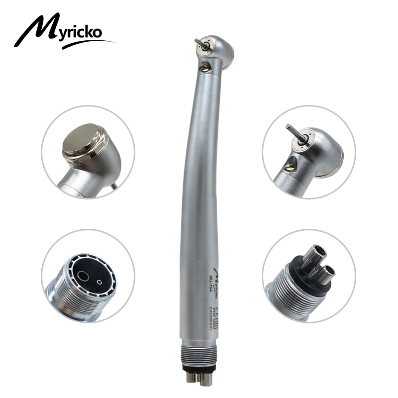 ชุดเครื่องมือทันตกรรมทันตกรรม กังหันลม E-Generator B2 M4 เซรามิค มีไฟ LED ความเร็วสูง