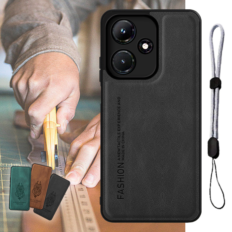 เคสหนัง หรูหรา พร้อมเชือกปรับได้ สําหรับ Infinix Hot 30 X6831