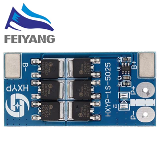 Bms บอร์ดป้องกันแบตเตอรี่ลิเธียม 1S 12A 16A 24A 3.7V LiFePO4 18650 4.2V ชาร์จแรงดันไฟฟ้า ลัดวงจร การป้องกันการชาร์จเกิน