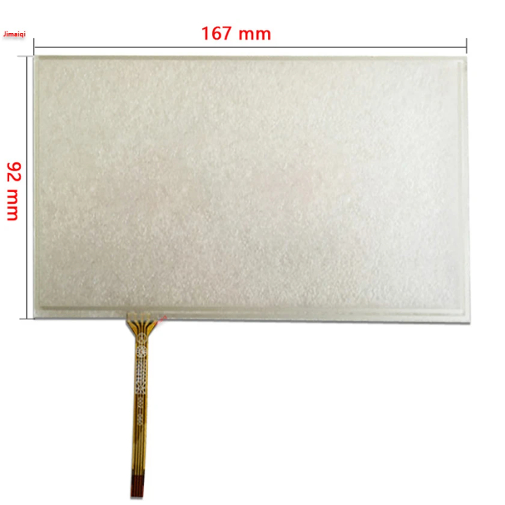 สําหรับ 7 "นิ้ว 167*92 มม.4lines PIONEER JVC KW-AVX826 / Roadmark r60a GPS ด้านหน้า Outter Resistive