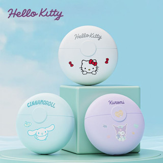 SANRIO หูฟังบลูทูธไร้สาย ลายการ์ตูน Hello Kitty Kuromi Cinnamoroll น่ารัก แบบพกพา