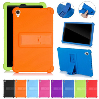 For Lenovo Tab M8 TB-8505 TB-8705 8.0 inch Tablet Case Super Shockproof Soft Silicone Protective Case Stand Cover