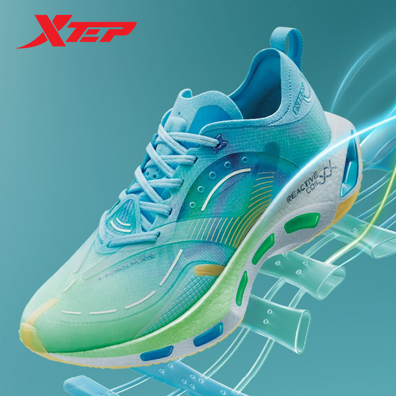 XTEP Reactive Coil 10.0 Pro รองเท้าวิ่ง รองเท้าวิ่งลําลอง รองรับแรงกระแทก ทนทาน สําหรับผู้ชาย