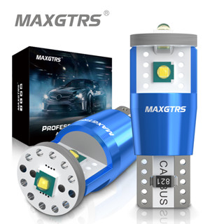 Maxgtrs หลอดไฟสัญญาณถอยหลัง DRL T10 W5W 194 168 สําหรับจอดรถยนต์ 2 ชิ้น