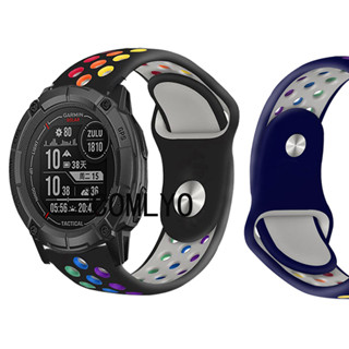 สําหรับ Garmin Instinct 2X พลังงานแสงอาทิตย์ สายไขว้ กีฬา ซิลิโคน นุ่ม สายสมาร์ทวอทช์ สําหรับผู้หญิง ผู้ชาย เข็มขัด