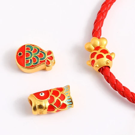 สร้อยข้อมือลูกปัด สีแดง สำหรับผู้ชายและผู้หญิง thumbnail 10