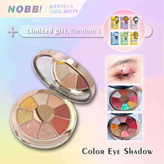 NOBB! Cool Betty อายแชโดว์ ชิมเมอร์ เนื้อแมตต์ กันน้ํา ติดทน ไม่เป็นคราบง่าย เข้ากับทุกการแต่งกาย