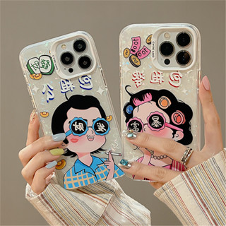 [เคสโทรศัพท์ ลายการ์ตูนเช่า หรูหรา กันกระแทก] เหมาะสําหรับ iPhone14pro 13 12 pro max 11