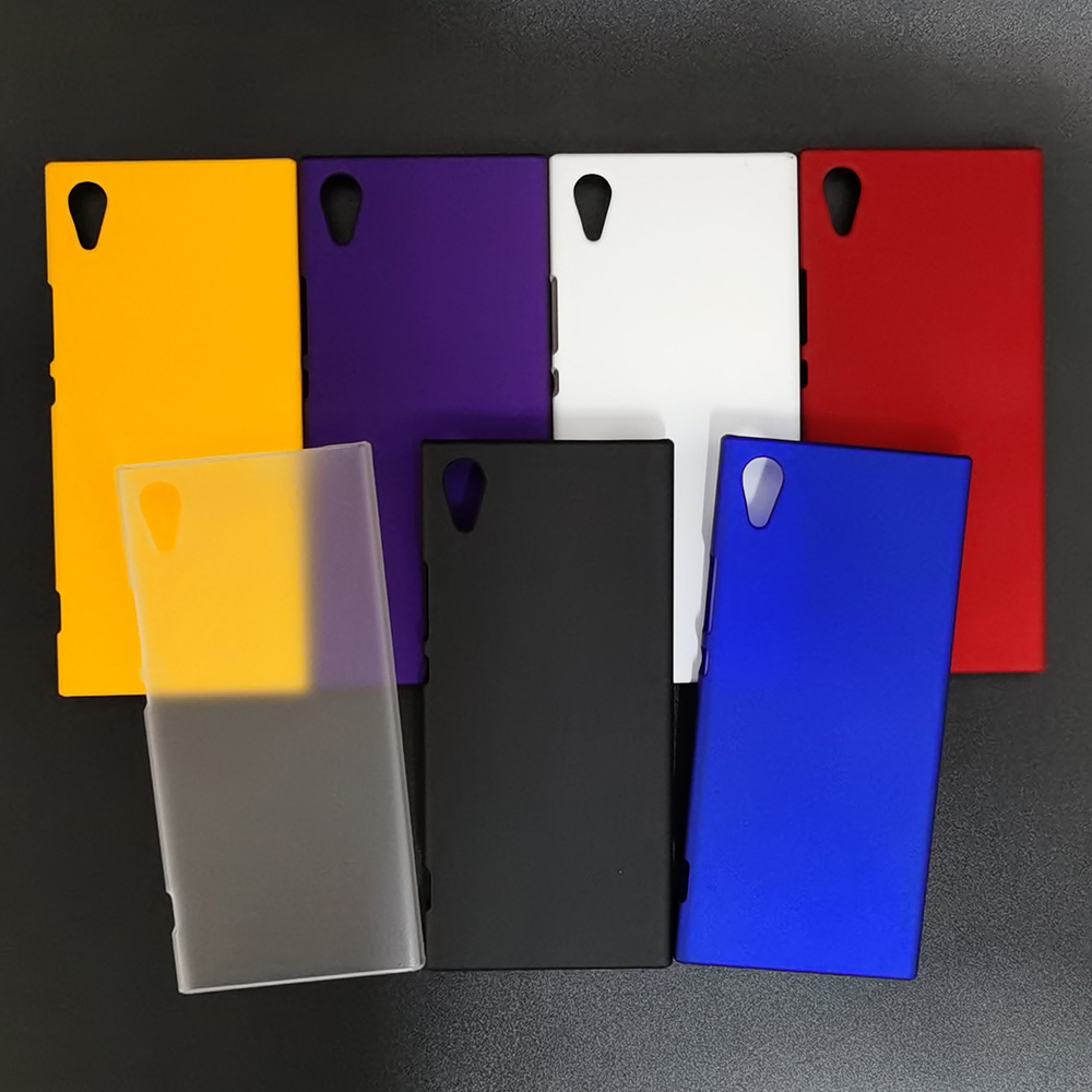 เคสโทรศัพท์มือถือ PC แข็ง ผิวด้าน ไร้ขอบ บาง สําหรับ Sony Xperia XA1 G3116 G3121 G3112 G3123 G3125