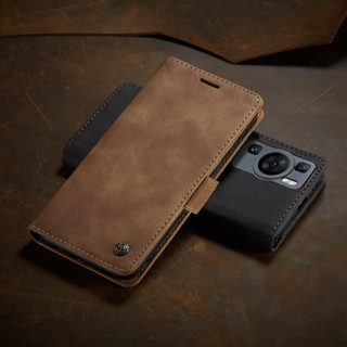 ใหม่ เคสโทรศัพท์มือถือ ฝาพับ พร้อมช่องใส่บัตร หรูหรา สําหรับ Huawei P60 Pro P60Pro case เคส
