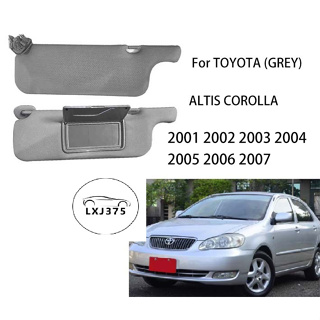 ที่บังแดด สีเทา สําหรับ toyota ALTIS COROLLA 2001 2002 2003 2004 2005 2006 1 ชิ้น