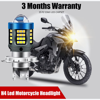 หลอดไฟหน้า LED H4 100% สีขาว สีเหลือง สําหรับ Honda CB400X CB400 Super 4 All Specs Revo