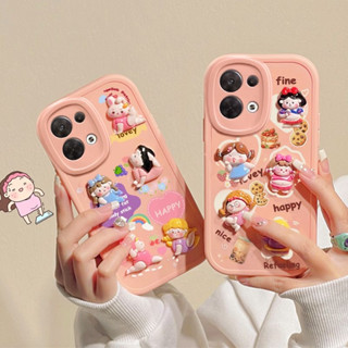 เคสโทรศัพท์มือถือแบบนิ่ม ลายการ์ตูนน่ารัก 3D สําหรับ OPPO Reno9 Reno2Z Reno Reno2 Reno5 Reno5pro Reno6 Reno6pro Reno10xZOOM Reno7 Reno8