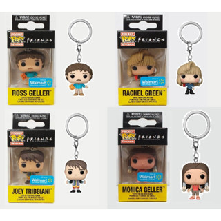 Funko POP!พวงกุญแจฟิกเกอร์ Friends Ross Rachel Joey Monica ของเล่นสําหรับเด็ก