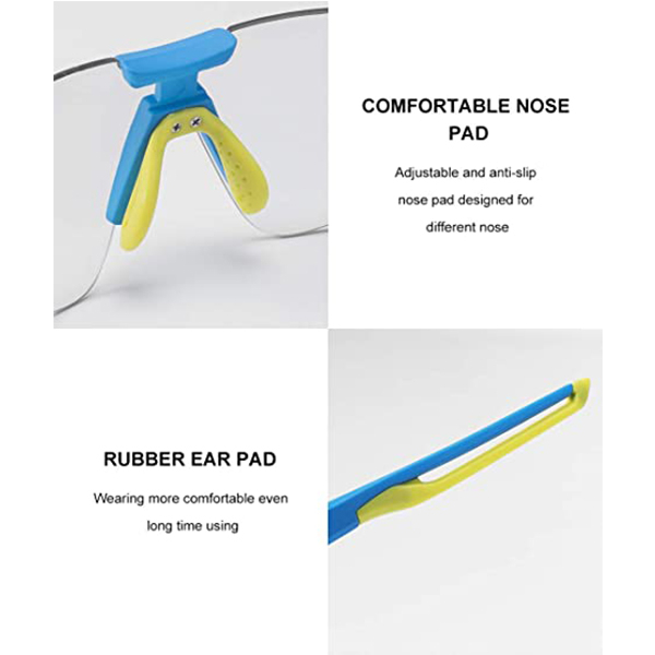 ROCKBROS แว่นตา Photochromic โพลาไรซ์ เลนส์ใส สำหรับปั่นจักรยาน กลางแจ้ง - รูปที่ 3