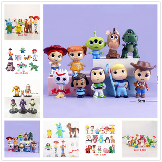 โมเดลตุ๊กตาไดโนเสาร์ Toy Story Buzz Lightyear Lotso Woody Triss ของเล่นสําหรับเด็ก