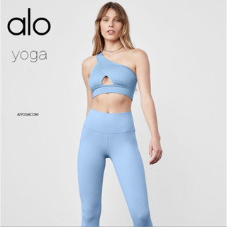 AlO Yoga ใหม่ กางเกงโยคะ เอวสูง กางเกงวิ่ง รัดรูป กางเกงกีฬา กางเกงฟิตเนส ยืดหยุ่น ขนาดใหญ่