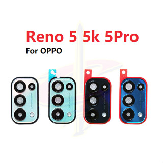 ฝาครอบเลนส์กล้อง พร้อมกรอบ แบบเปลี่ยน สําหรับ Oppo Reno 5 Pro k Reno5 k Pro