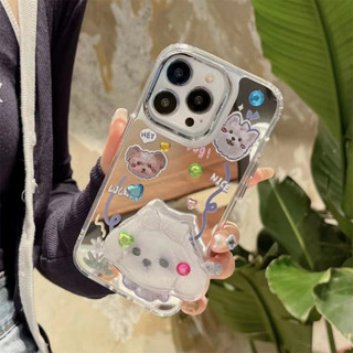 เคสโทรศัพท์มือถือ ลายการ์ตูนสุนัขน่ารัก Diy สําหรับ iPhone 11 12 12pro 12promax 13 13pro 13promax 14 14promax