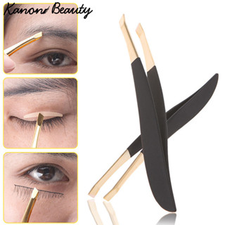 1ชิ้นมืออาชีพสแตนเลสกําจัดขนตาคิ้วคิ้วแหนบคลิปทองผู้หญิงความ…