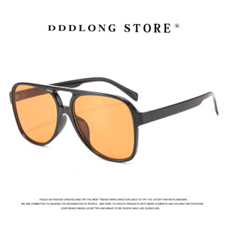 Dddlong แว่นตากันแดดแฟชั่น สไตล์พังก์ วินเทจ เรโทร คลาสสิก UV400 สําหรับผู้หญิง ผู้ชาย D315