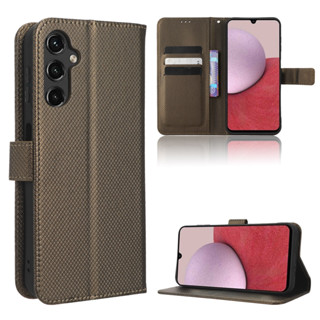 Samsung Galaxy A24 4G เคส PU Leather Case เคสโทรศัพท์ Stand Wallet Samsung A24 4G เคสมือถือ Cover