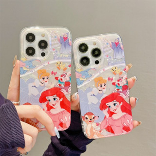 Disney เคสโทรศัพท์มือถือ PC แข็ง แบบใส ลายการ์ตูนดิสนีย์ เจ้าหญิงอลิซ สําหรับ iPhone 14 Pro max case 13 Pro max 12 Pro max 14 Pro 13 Pro 12 Pro 11 12 13 14 case