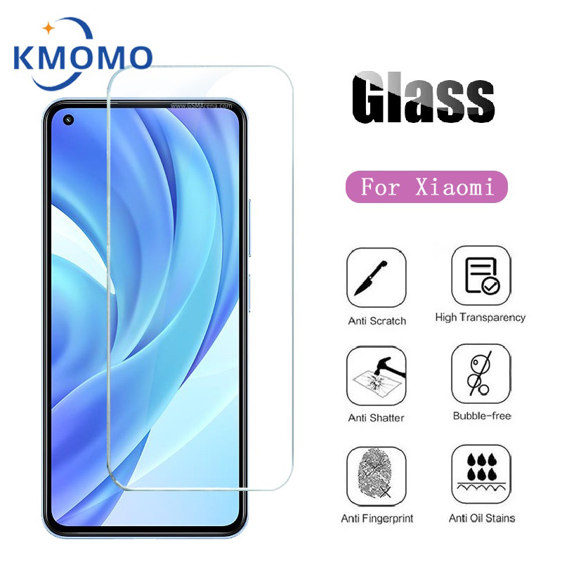 ฟิล์มใส ฟิล์มกระจก For Xiaomi Poco F6 X6 M6 Pro F5 C65 X5 M5s F4 GT X4 M4 5G C40 X3 Nfc M3 F3 ฟิล์มกระจกนิรภัย แบบใส กันรอยหน้าจอ